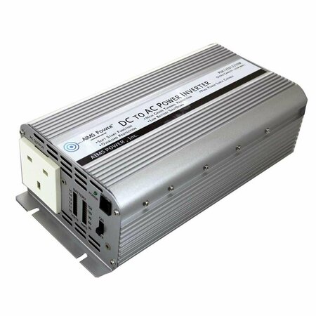 AIMS POWER UK Plug 230V European 1250W Power Inverter - 24V PUK125024230W